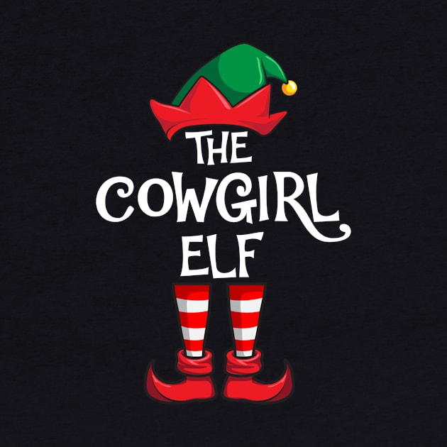 Cowgirl Elf Matching Family Christmas by hazlleylyavlda